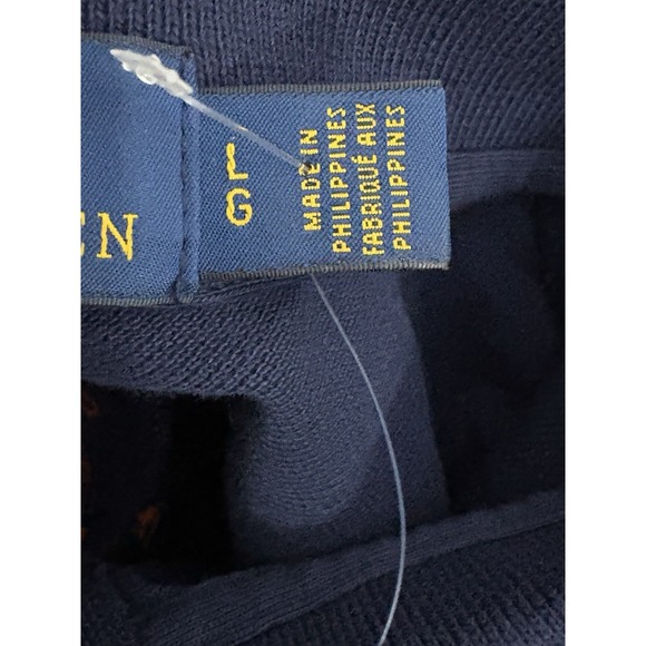 New Polo Ralph Lauren P Wing Shirt Mens Large Bulldog Football 1959 Athletic - Picture 10 of 14